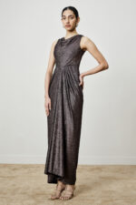 Eclipse Shimmer Knitted Dress - Image 2