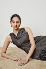 Eclipse Shimmer Knitted Dress - Image 4