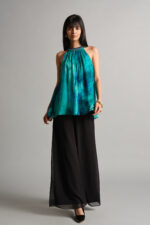 Floating Blues Halter Top - Image 5