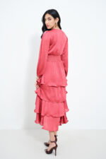 Rose Petal Cascade Dress - Image 5