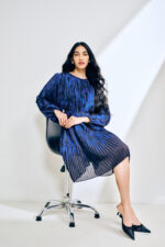 Waves Printed Dress - Image 4