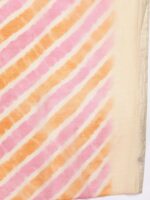 Yellow Yoke Design Silk Blend Straight Kurta With Trousers & Dupatta - Image 7